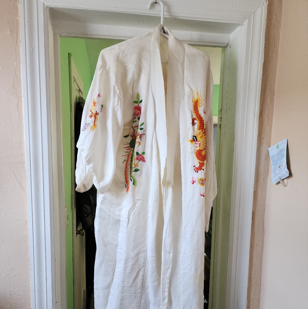 Esme women's soft textured nightly robe.